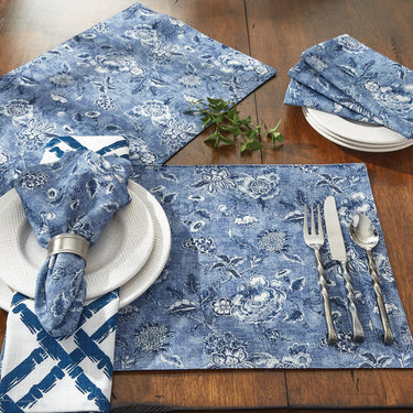 Chinois Floral Napkin Set of 4 Park Designs - The Fox Decor